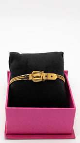 Golden Clasp Bracelet
